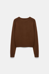 Dorothee Schumacher Cardigan Elegant Statement Coffee