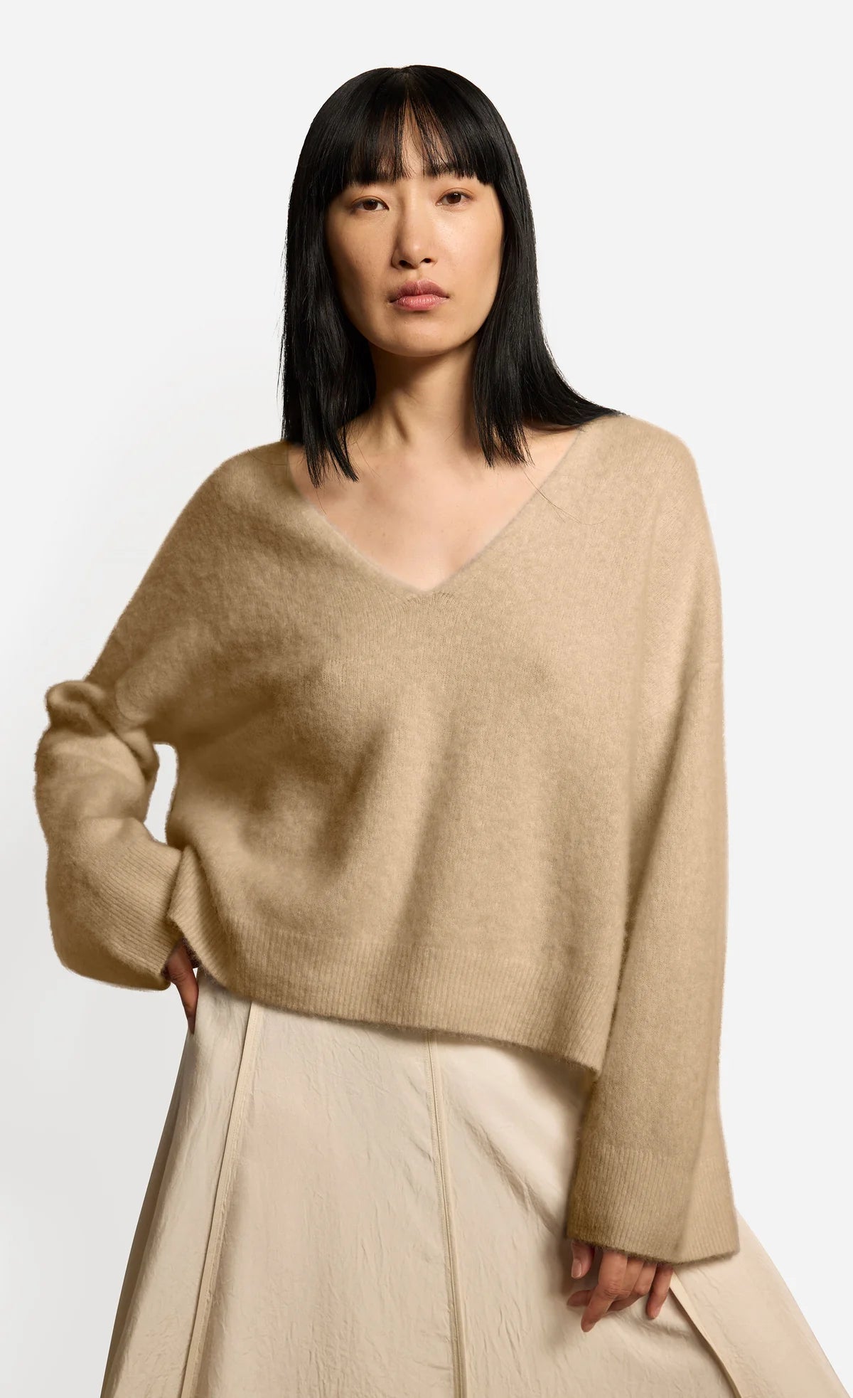 Kiefermann Pullover Semadara Biscuit