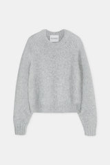 Closed Crewneck Alpaka Grey
