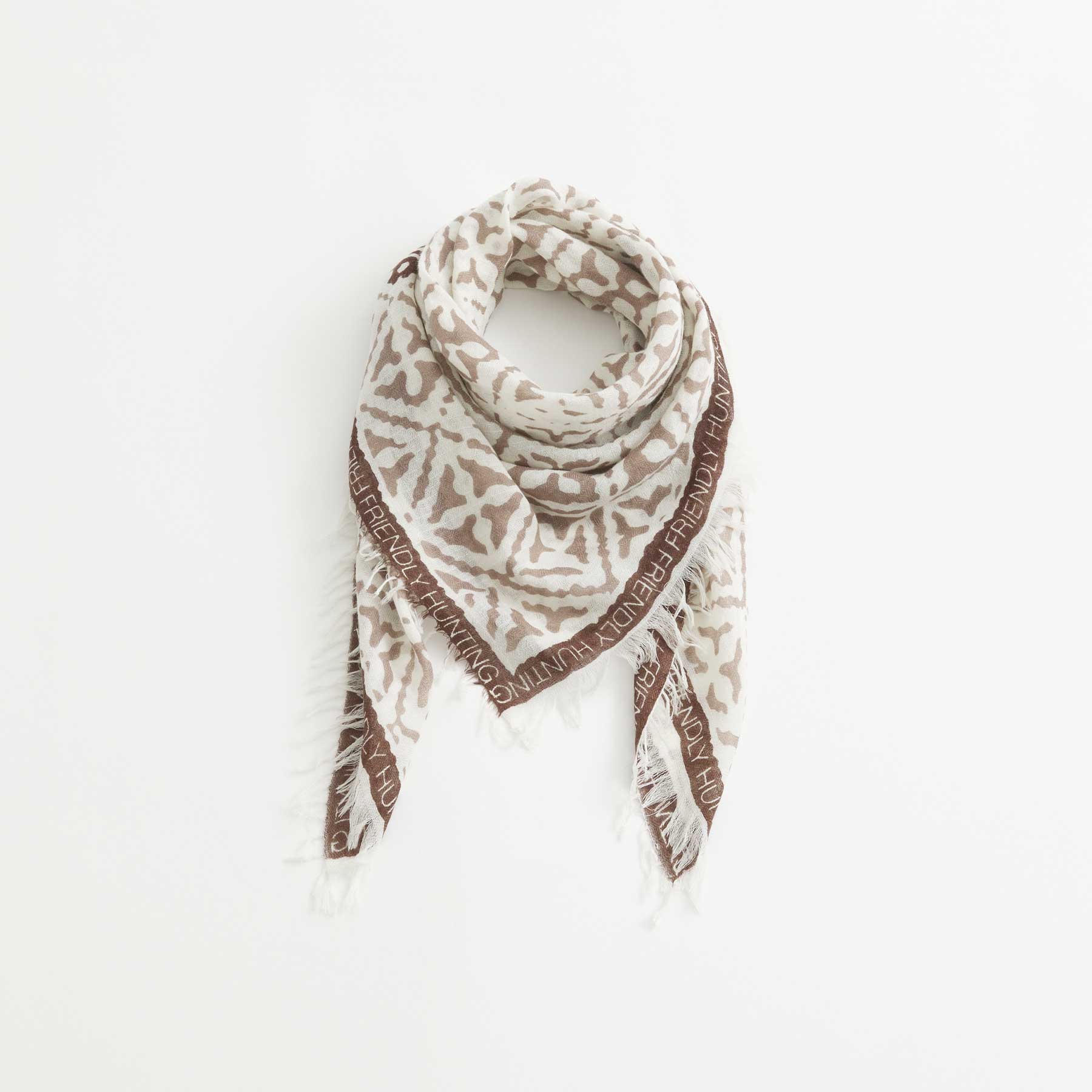 Friendly Hunting Tuch Diamand Carre Eyes of Marrakesh Kindling