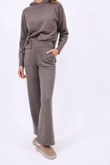 Sainte Mer Hose Flanell Walnut