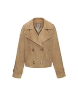 Urban Code Jacke Faux Suede Biscuit