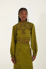 Farm Rio Top Majestic Garden