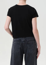 Agolde T-Shirt Adine Black