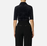 Elisabetta Franchi Cardigan Strick Nero