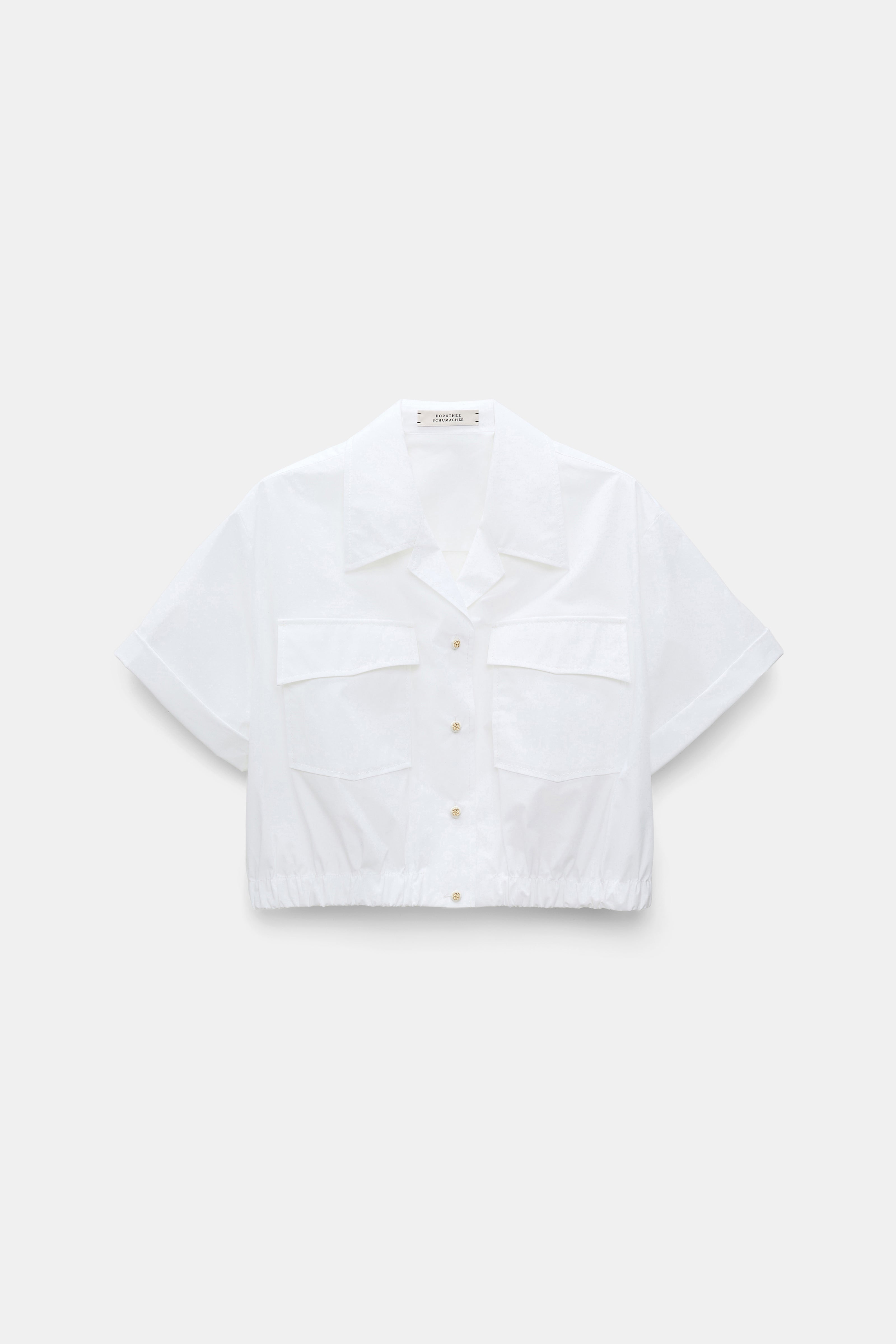 Dorothee Schumacher Bluse Poplin Power White