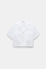 Dorothee Schumacher blouse Poplin Power White
