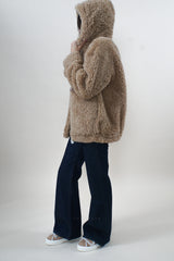 Urban Code Jacke Teddy Caramel