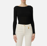 Elisabetta Franchi Body Nero