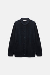 Dorothee Schumacher Cardigan Fluffy Statement Navy