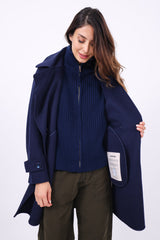 Anfiny Mantel Capotto Rut Navy