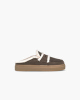 Inuikii Sneaker Mule Wool Dark Brown