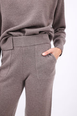 Sainte Mer Hose Flanell Walnut