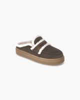 Inuikii Sneaker Mule Wool Dark Brown