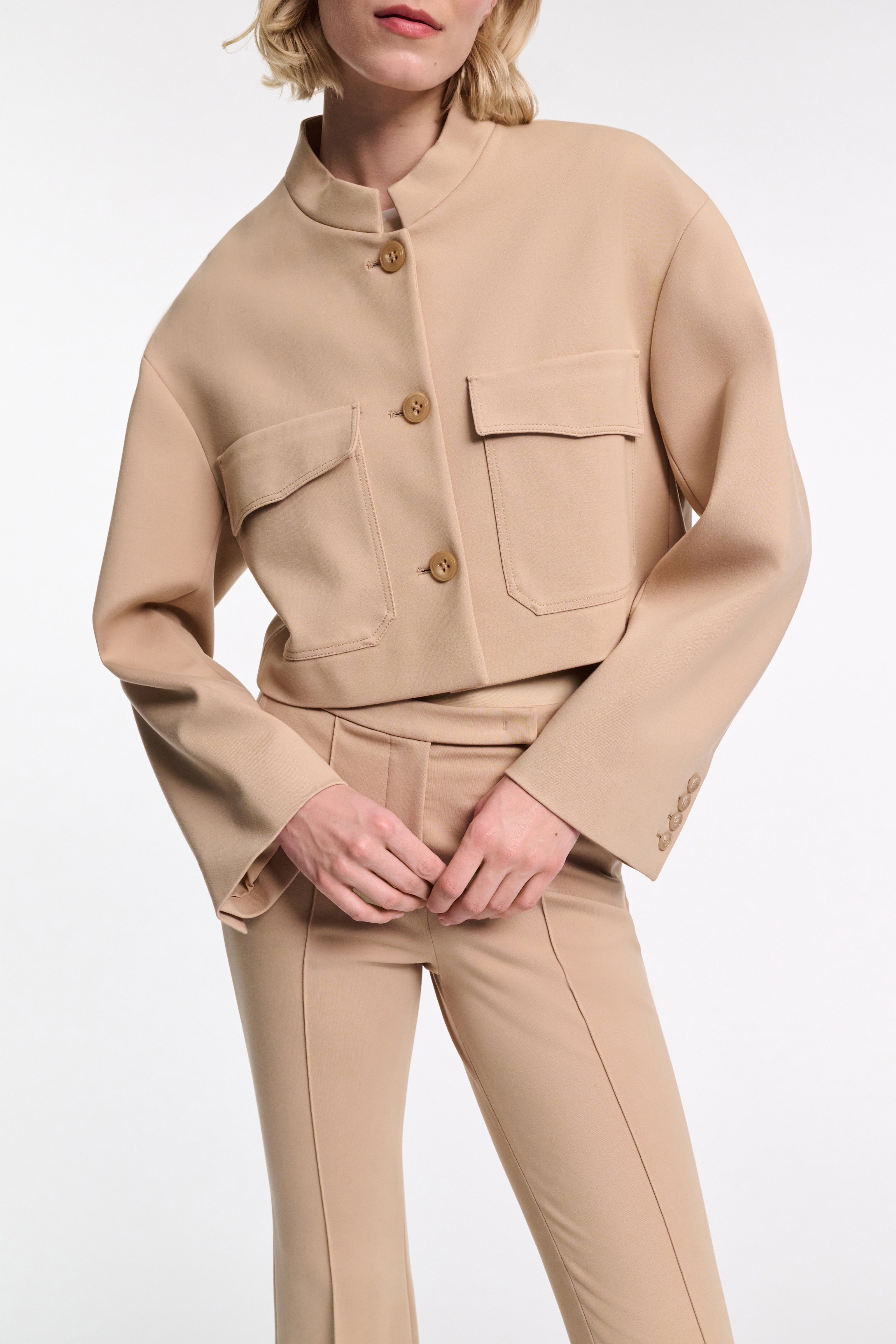Dorothee Schumacher Jacke Emotional Essence Beige