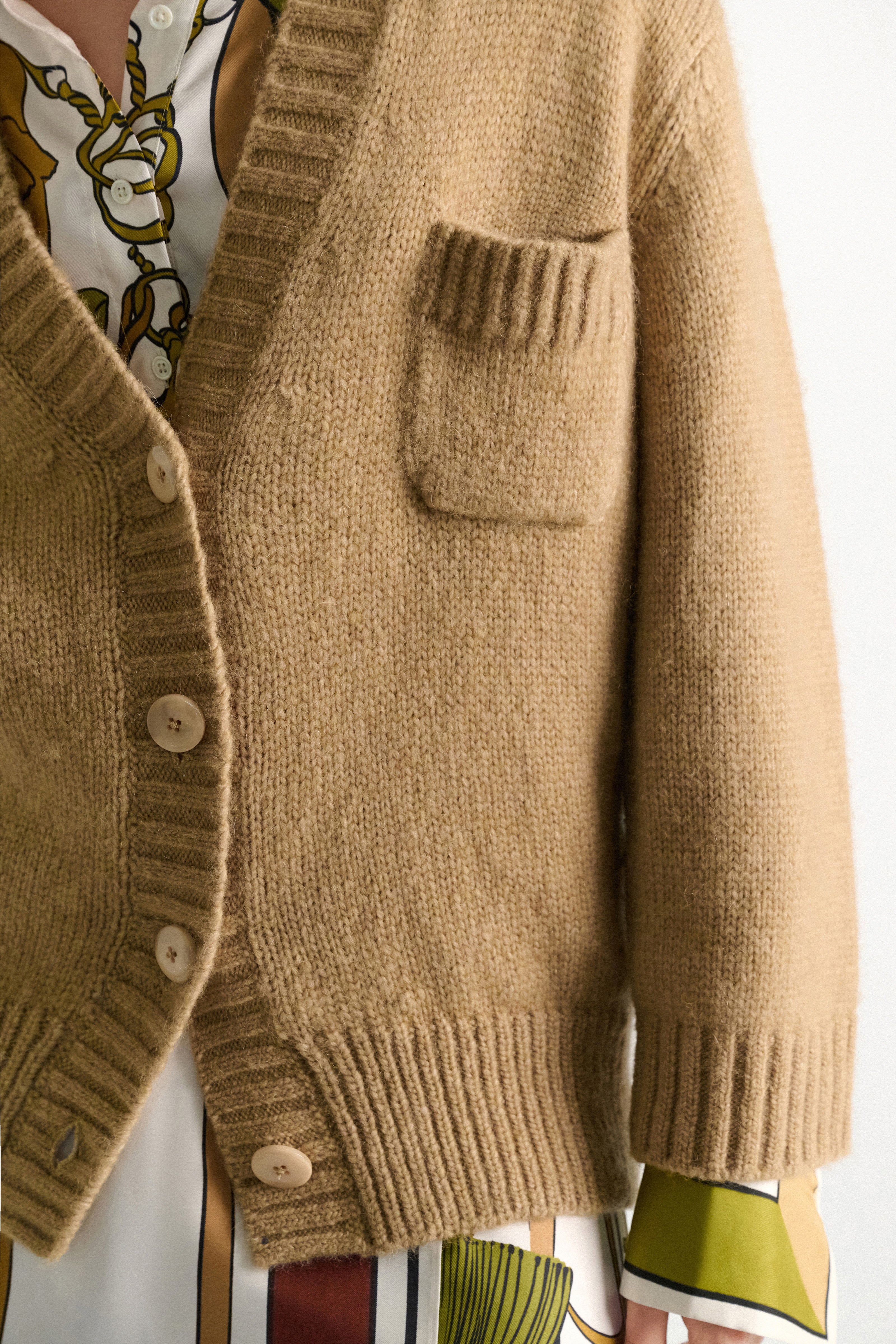 Dorothee Schumacher Cardigan Urban Favorite Champignon