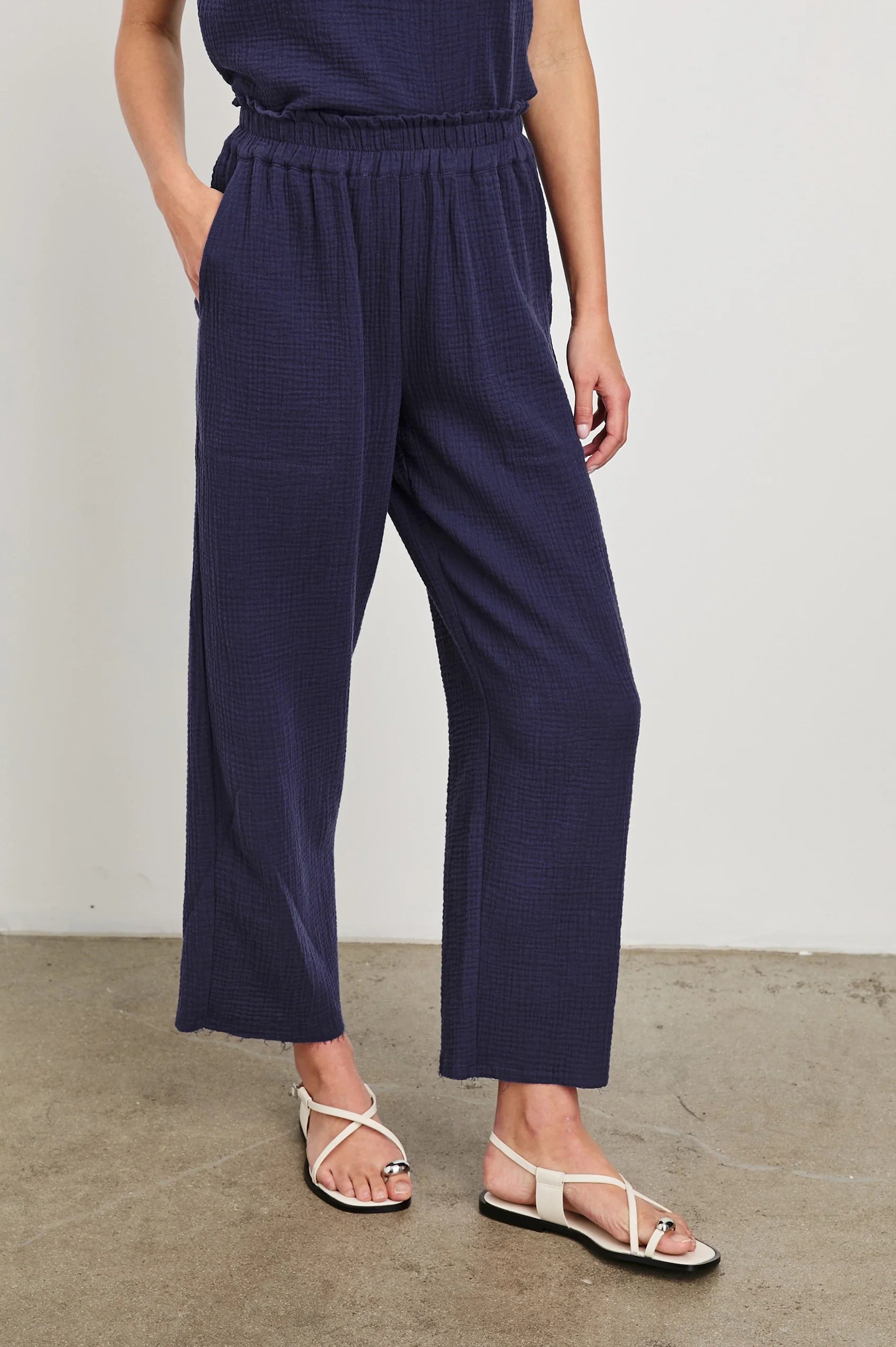Rails Hose Leon Crop Admiral