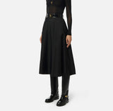 Elisabetta Franchi Rock mit Gürtel