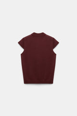 Dorothee Schumacher Top Essential Ease Bordeaux