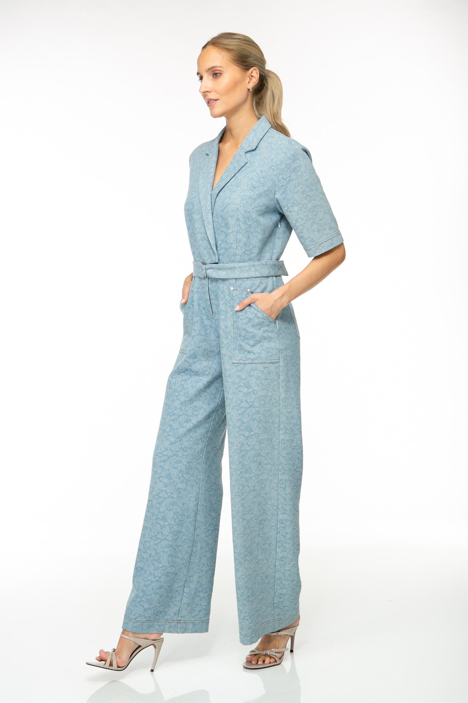 IVI Jumpsuit Paisley Denim