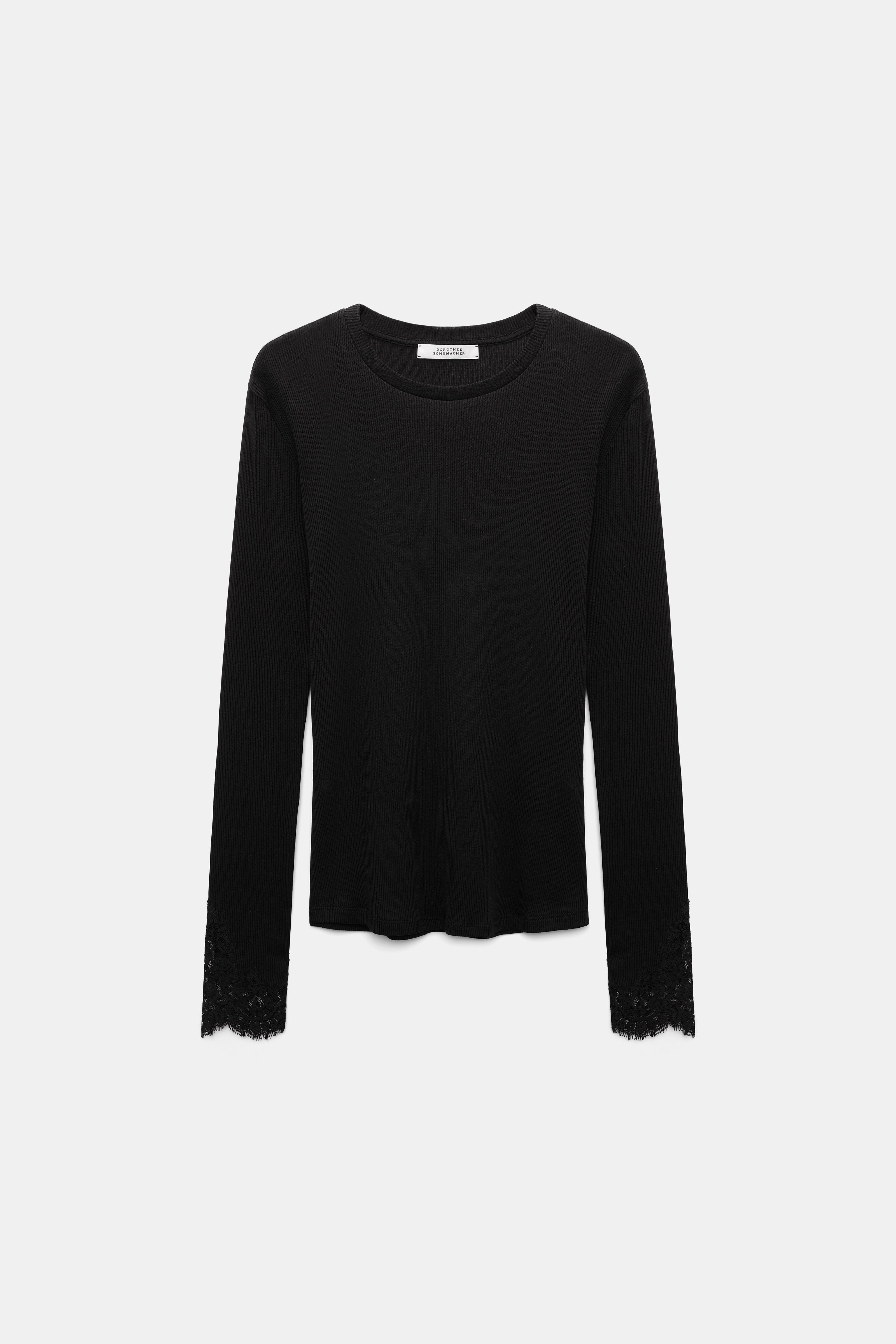 Dorothee Schumacher Shirt Pure Sleekness Black