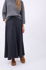 Herzensangelegenheit Rock Pleated Schiefer