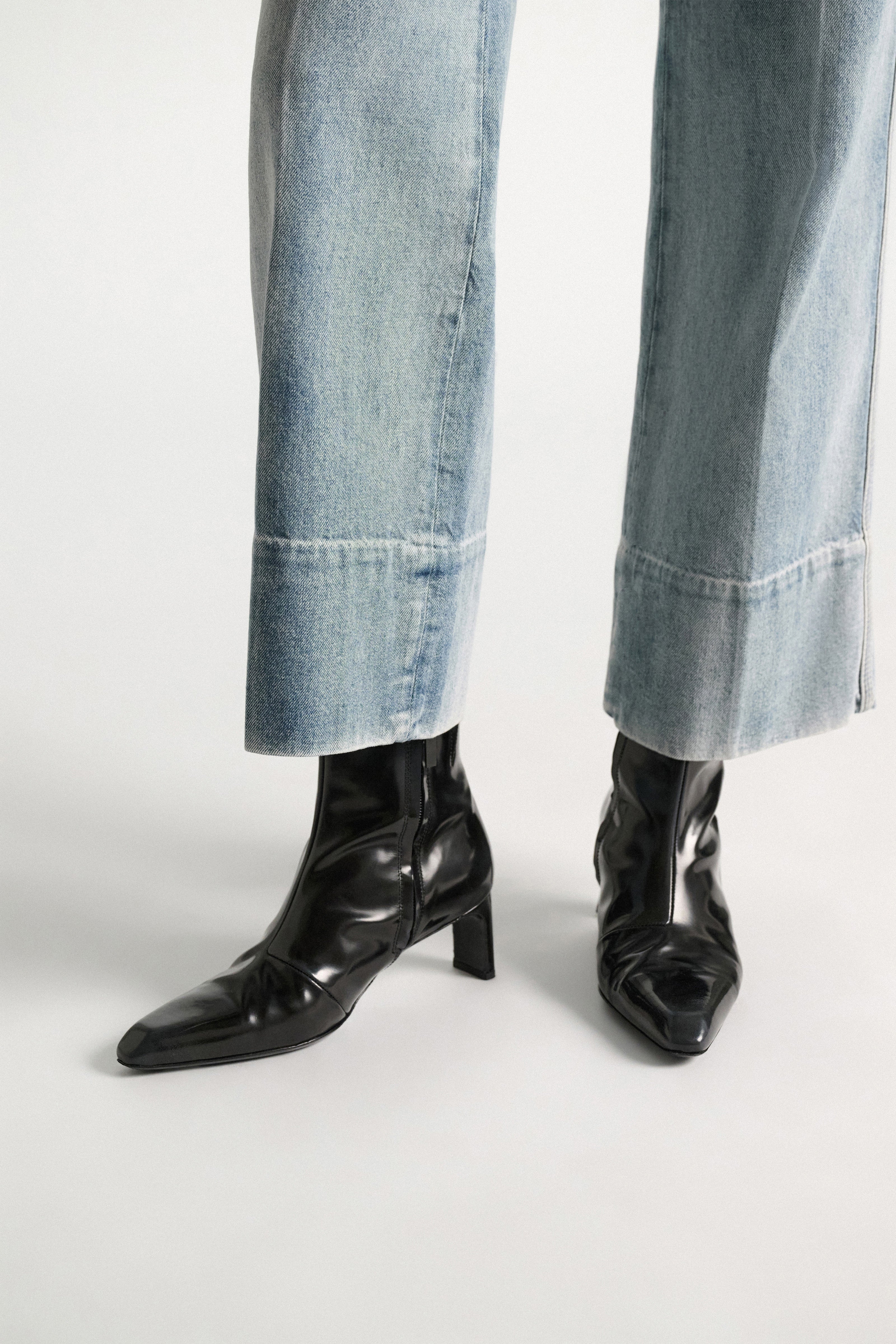 Dorothee Schumacher Boots Vintage Shine Black