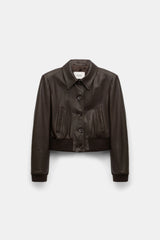 Dorothee Schumacher Jacke Sleek Statement Choco