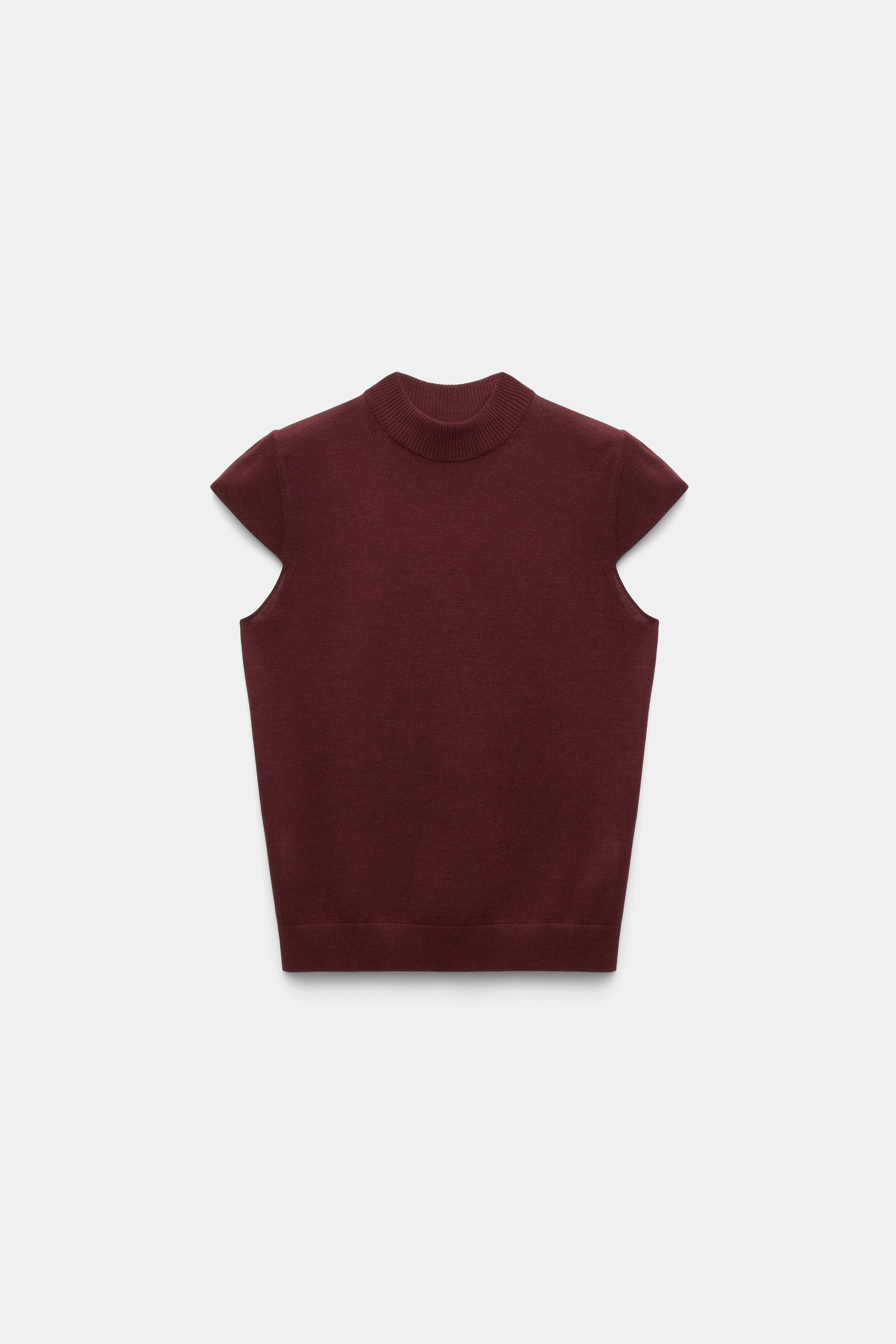 Dorothee Schumacher Top Essential Ease Bordeaux