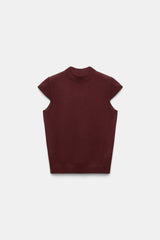 Dorothee Schumacher Top Essential Ease Bordeaux