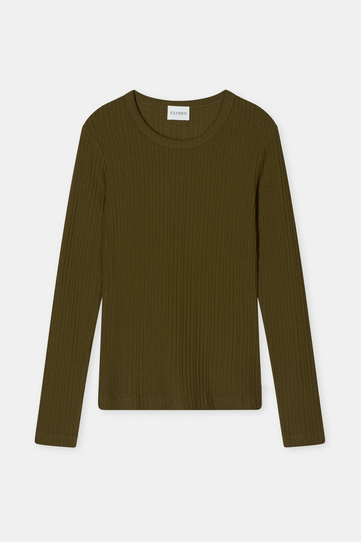 Closed Longsleeve Plain Deep Olive