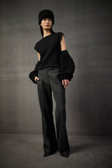 Liviana Conti Top Strick Nero