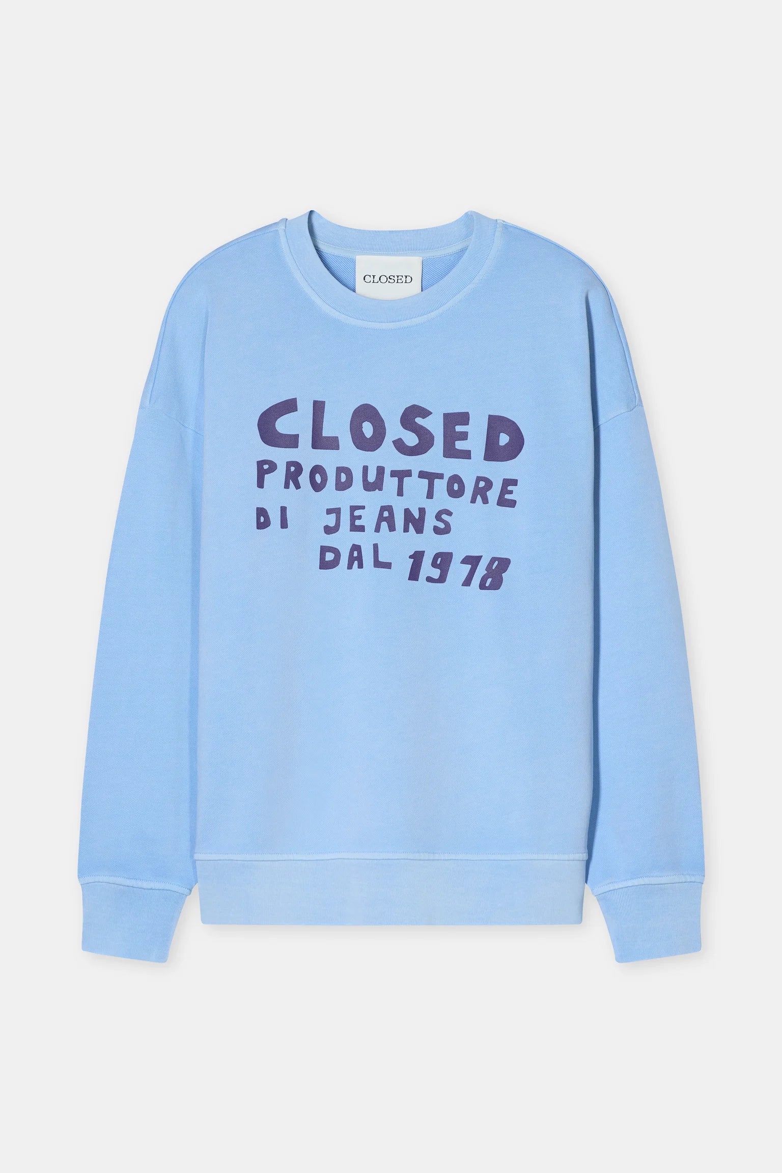 Closed Pullover Skyblue