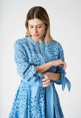 120% Lino Kleid Niagara