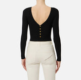 Elisabetta Franchi Body Nero