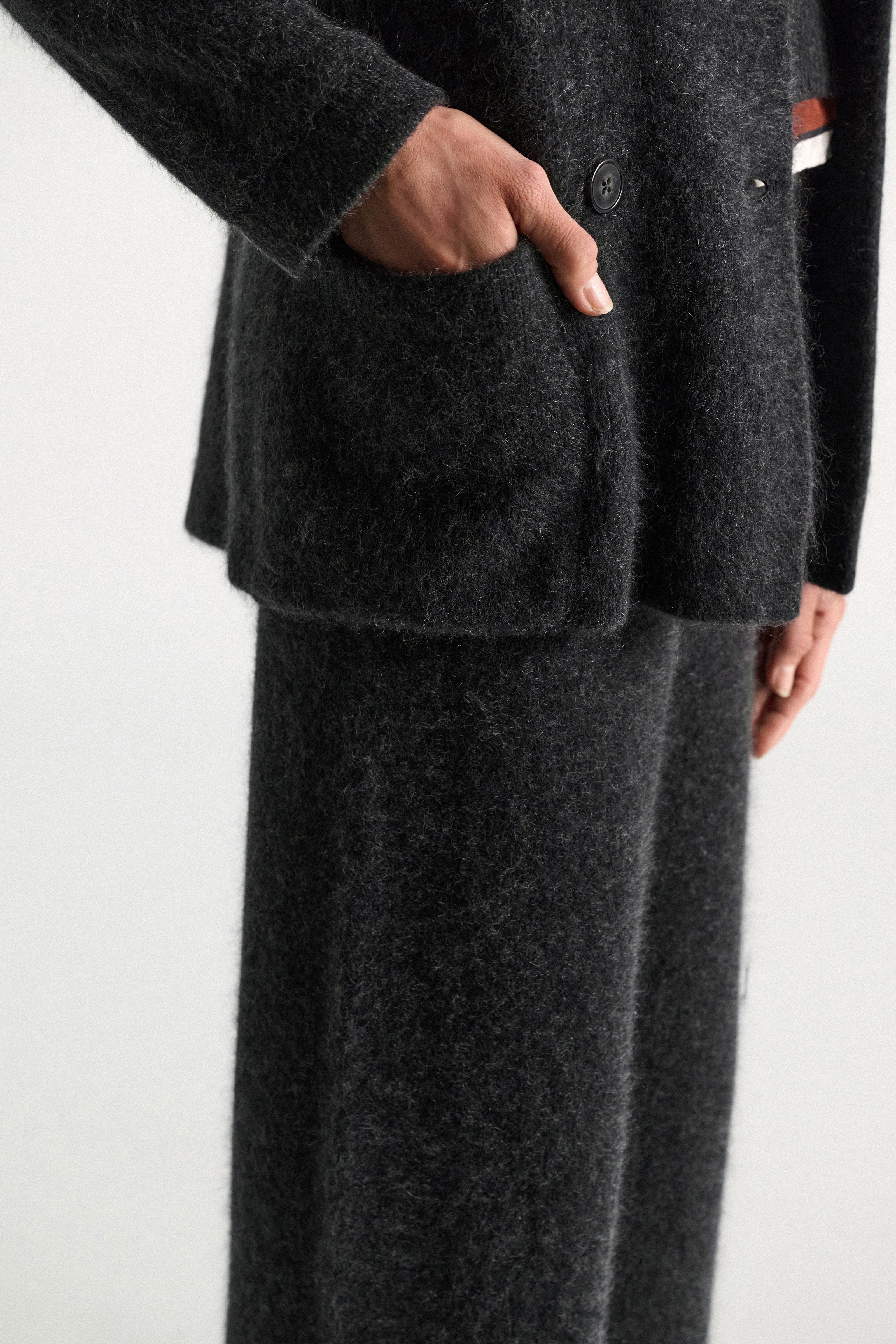 Dorothee Schumacher Mantel Fluffy Statements Anthra