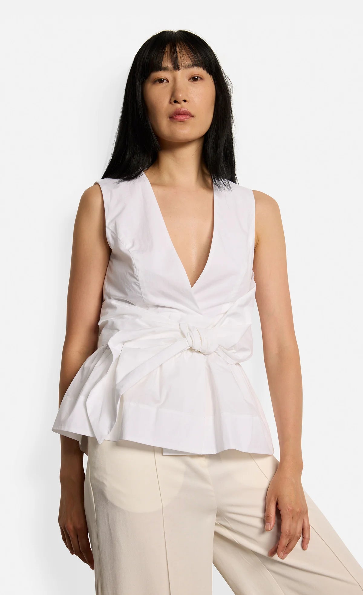 Kiefermann Top Carlynne White
