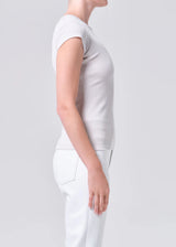 Agolde Tee Edison Bone