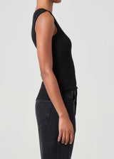 Agolde Tank Top Binx Black