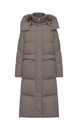 Duno Mantel Aprica Taupe