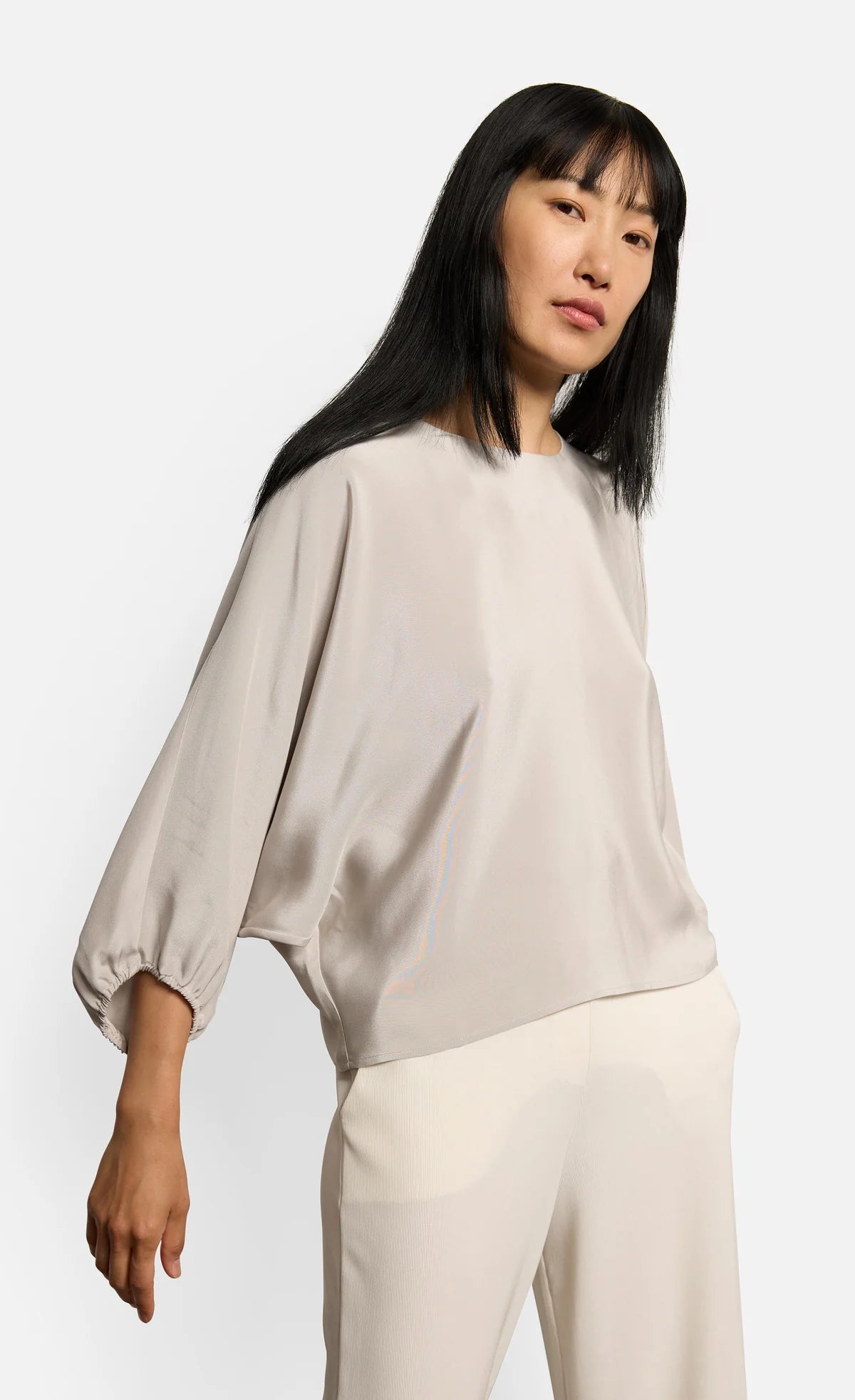 Kiefermann blouse Gaiane Silver