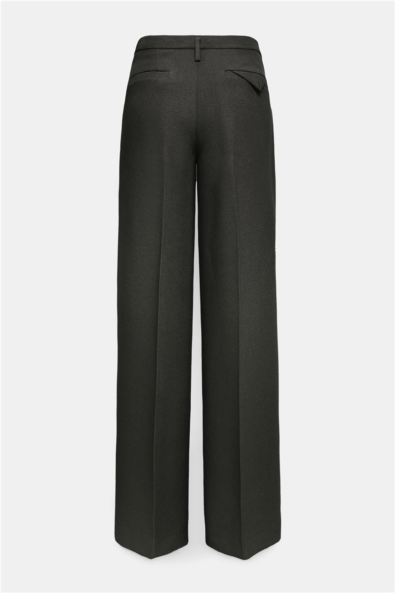 Dorothee Schumacher Hose Layered Coolness Charcoal