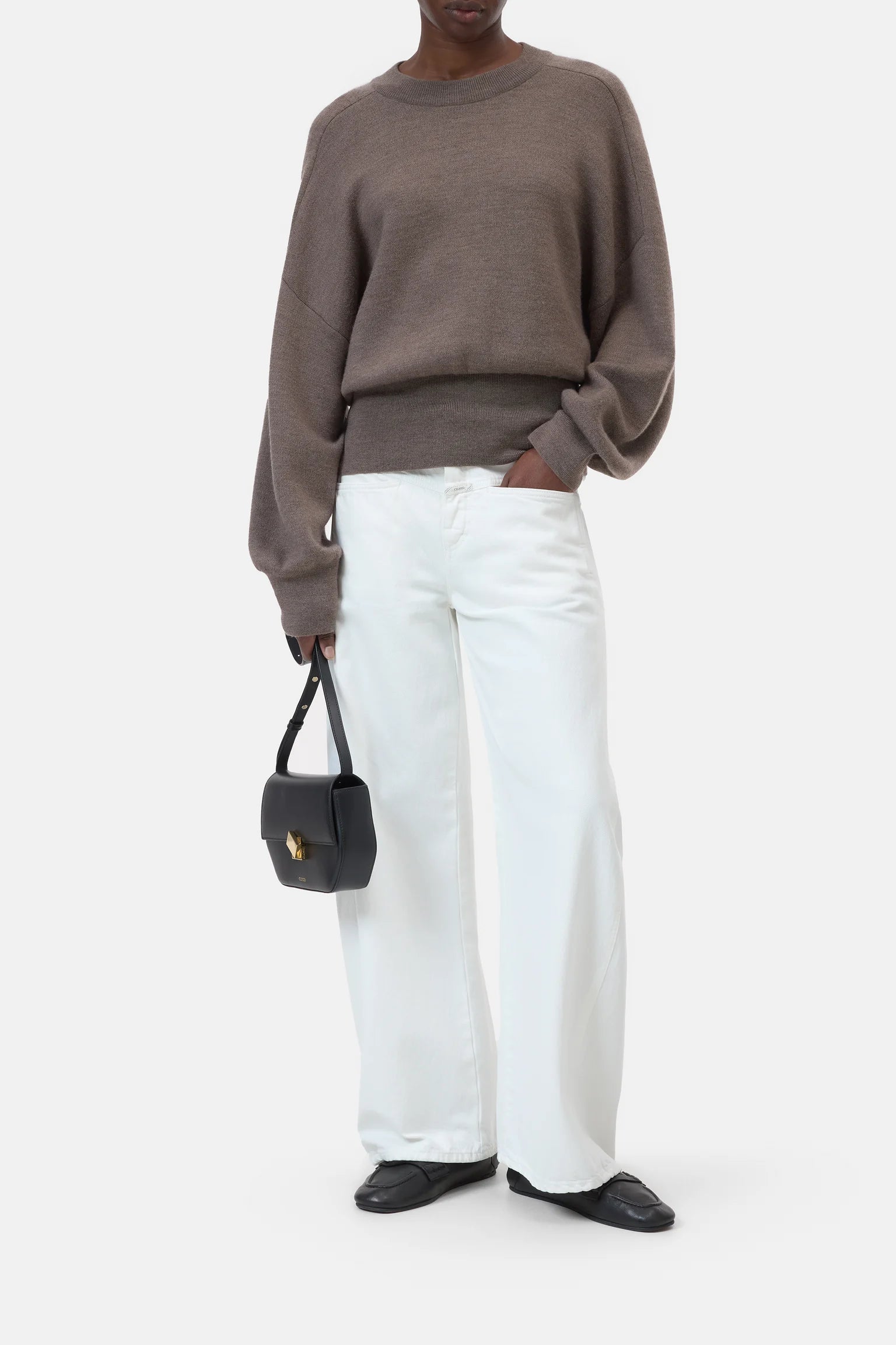 Closed Pullover Wool Barken