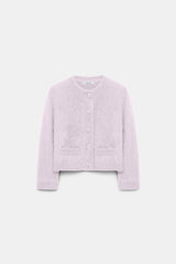 Dorothee Schumacher Cardigan Fluffy Statement Orchidee