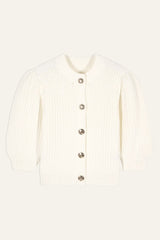 Ba&sh Cardigan Garance Ecru