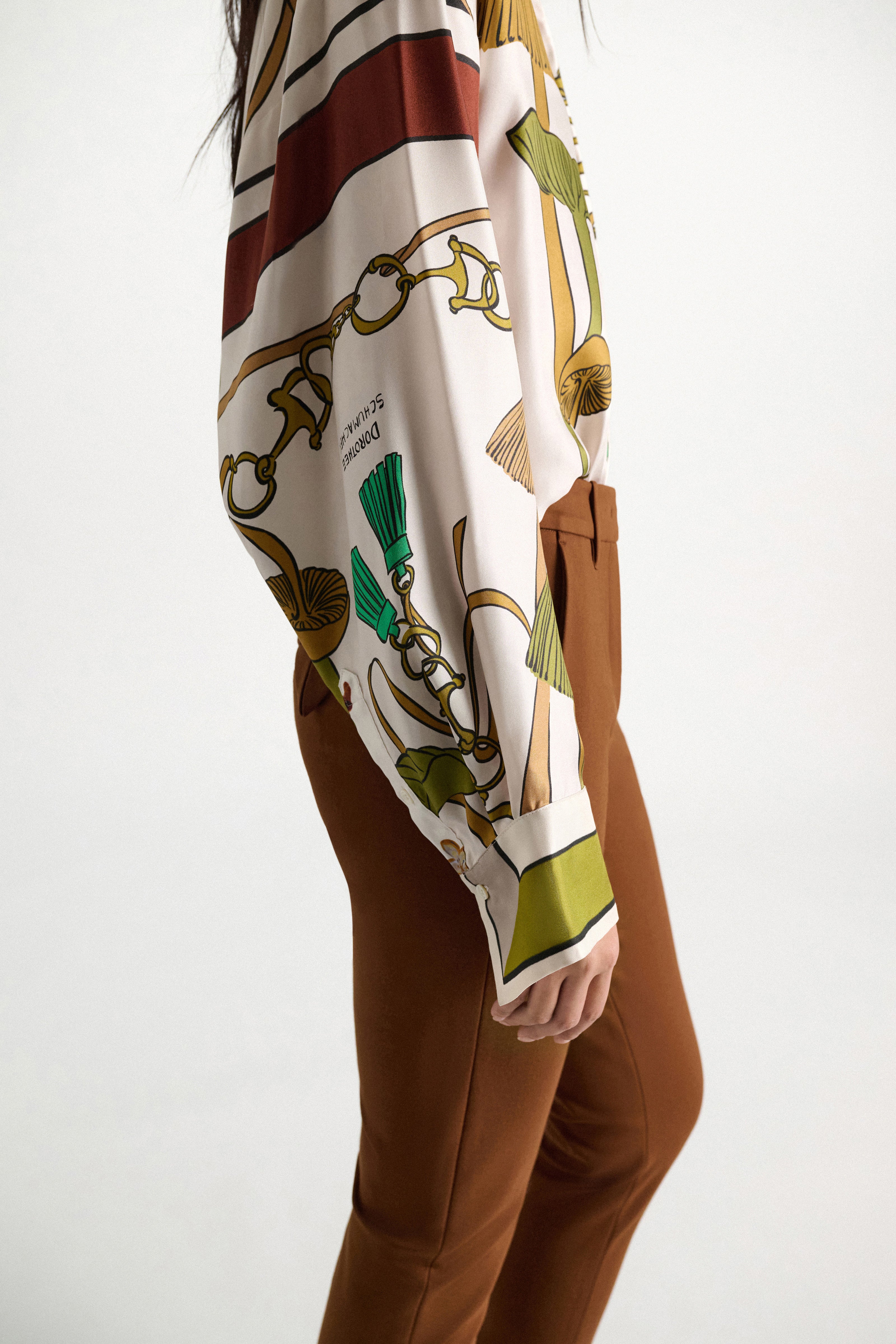 Dorothee Schumacher Bluse Cosmic Funghi Foster