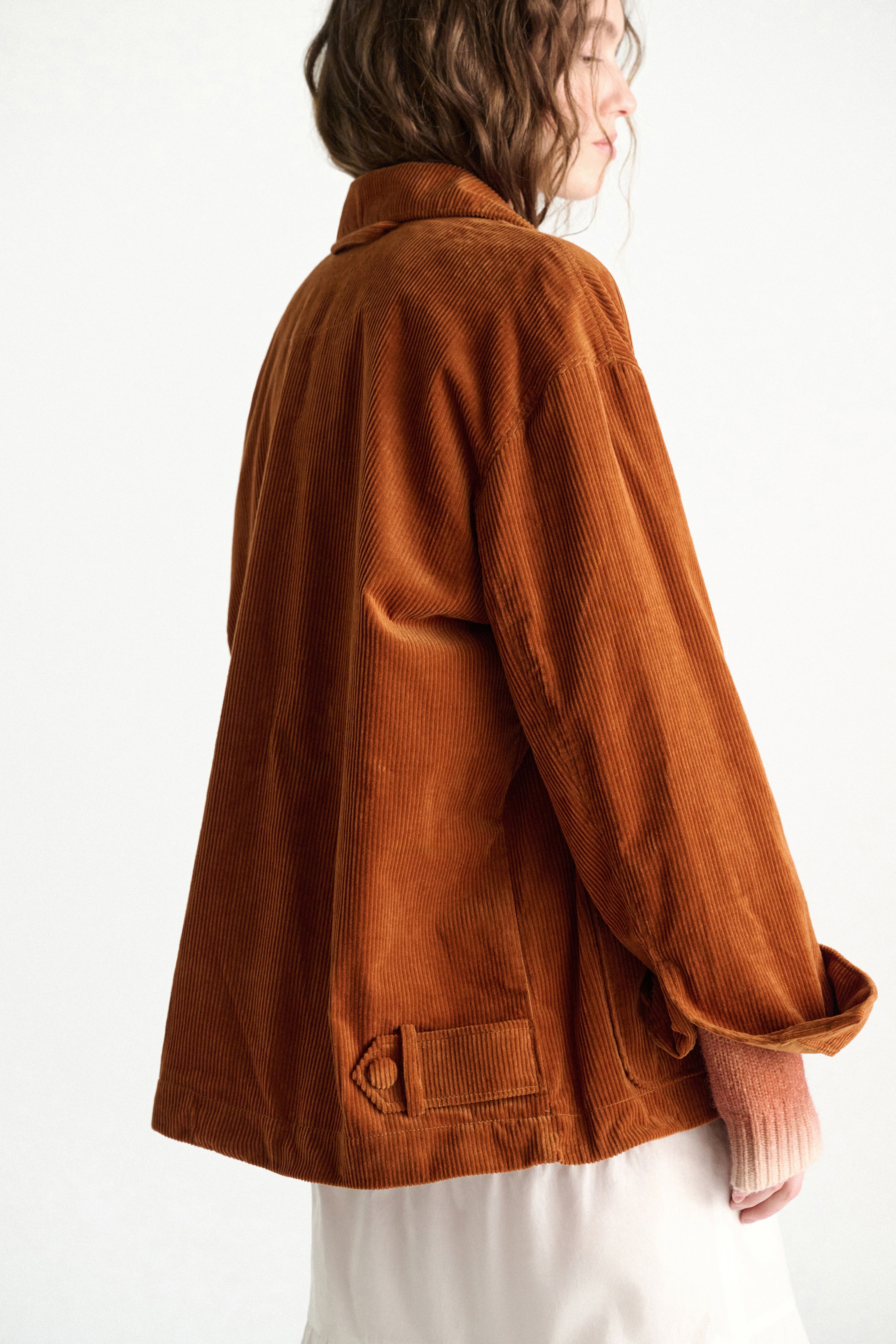 Dorothee Schumacher Jacke Modern Structure Copper