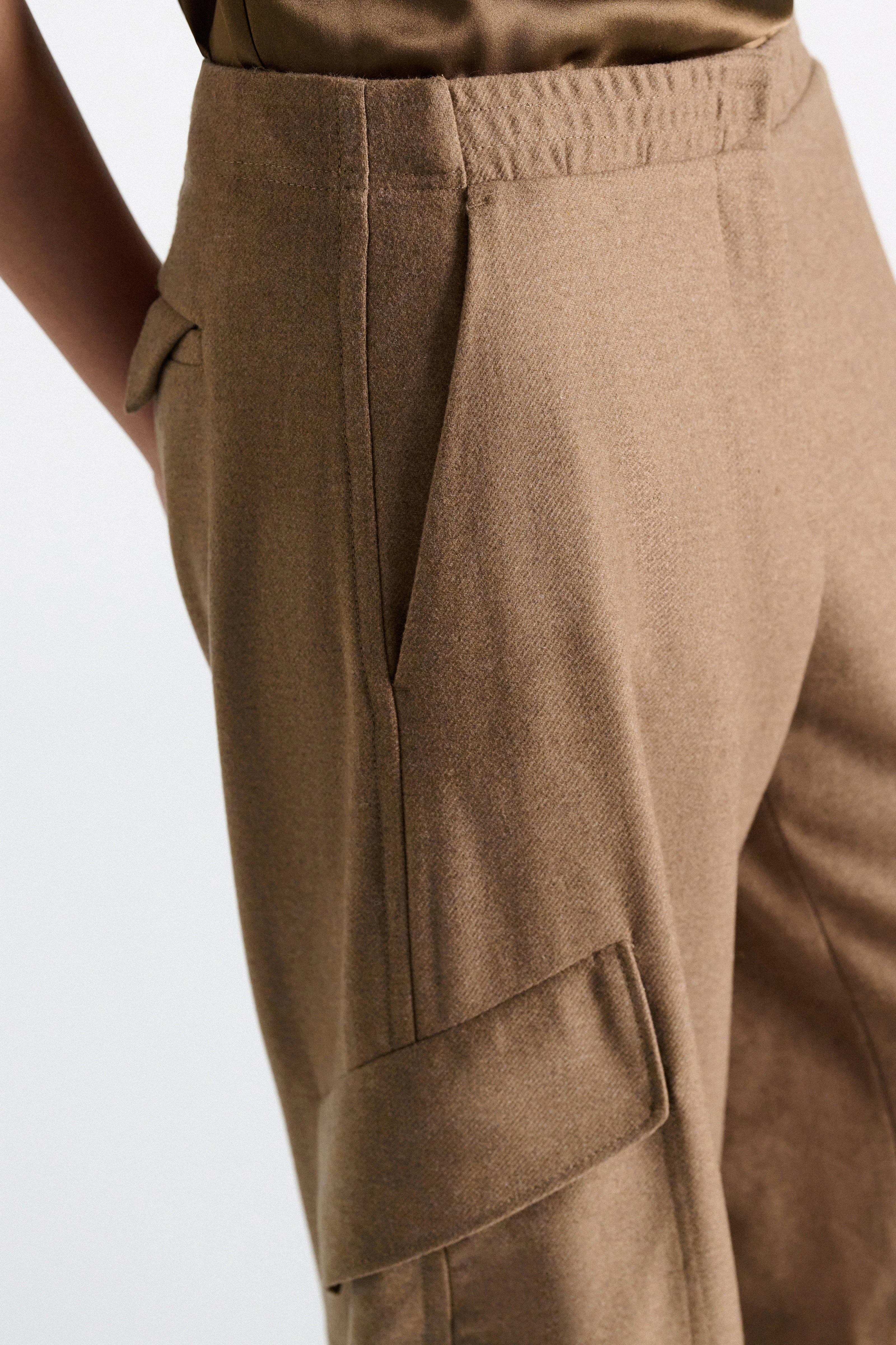 Dorothee Schumacher Hose Light Softness Porcini