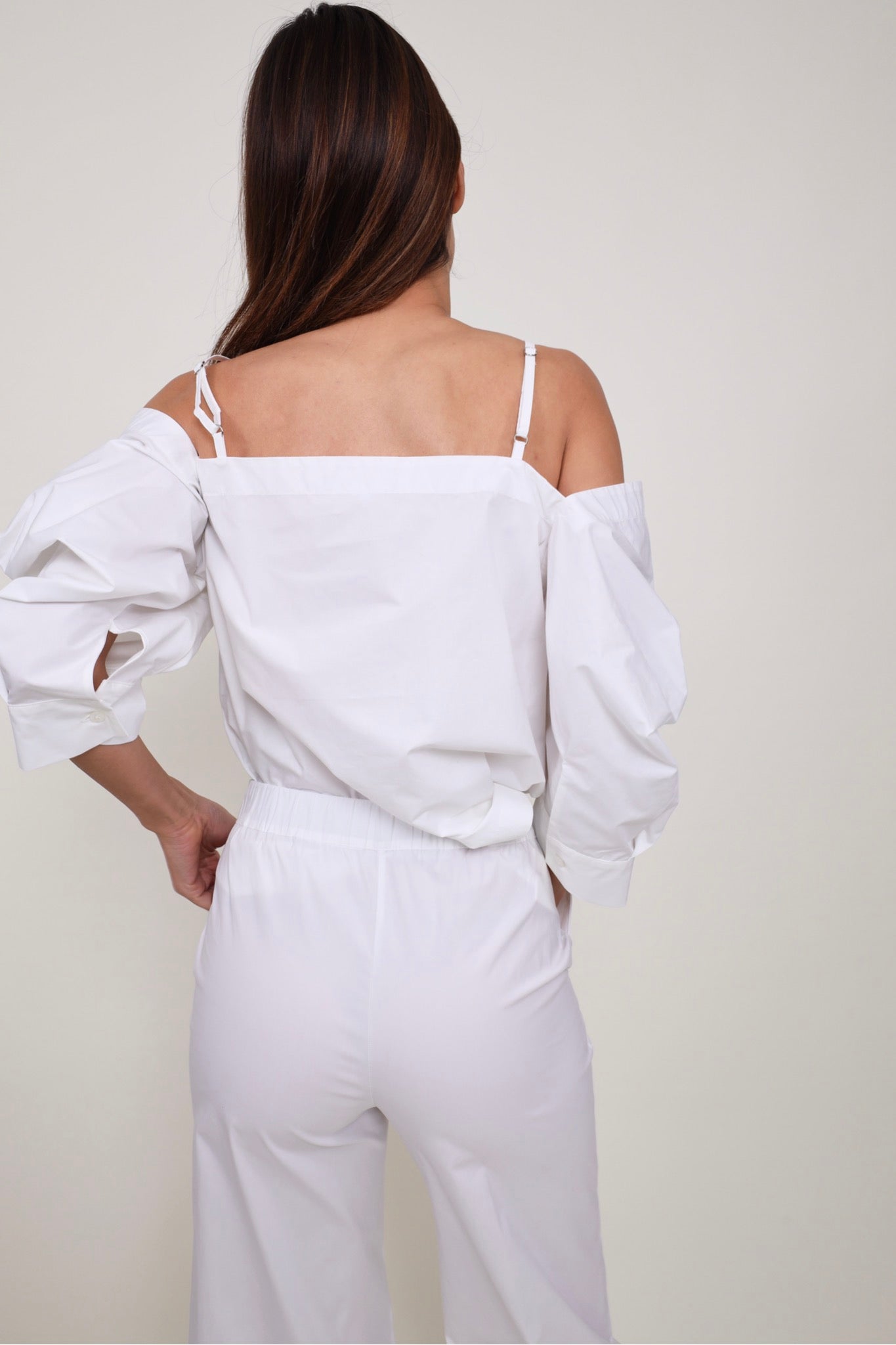Liviana Conti Bluse Aira Bianco