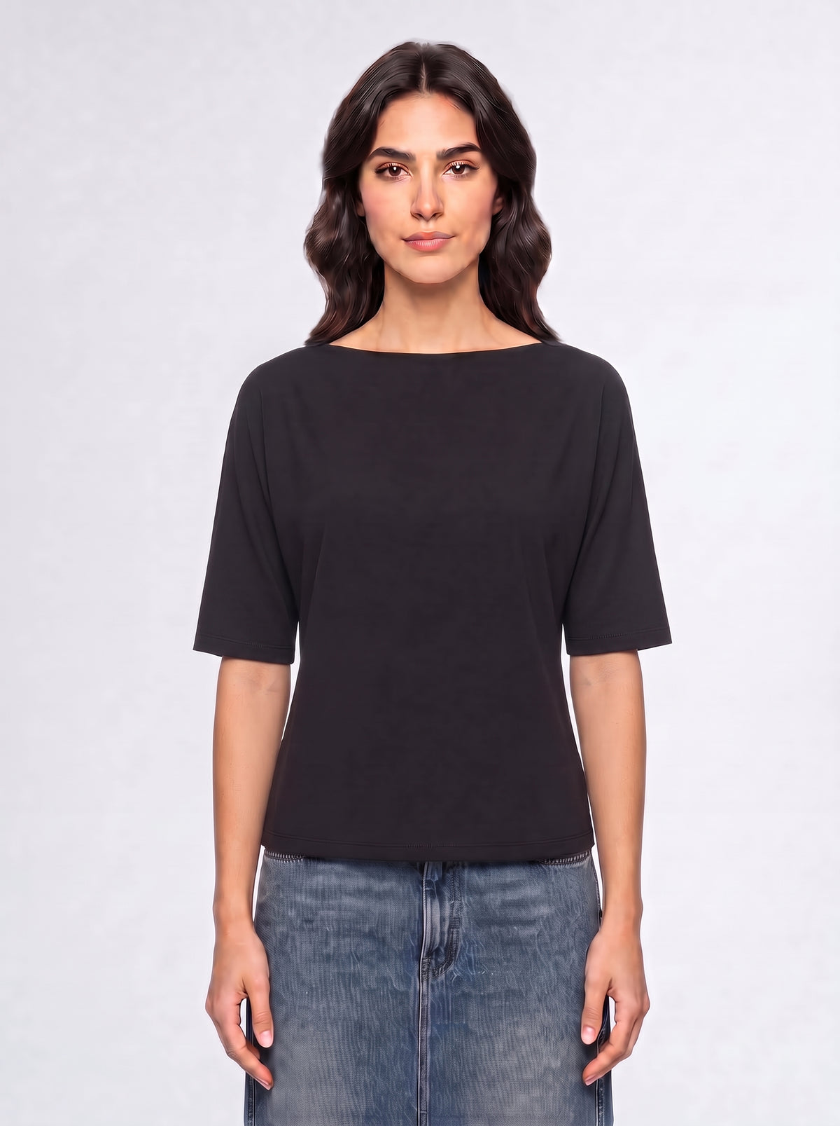 Liviana Conti Jerseyshirt brown